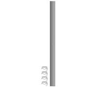 Kermi Latéral Cache Verteo pour Type 22 (100mm), Hauteur 1800, Blanc