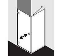 Kermi Mena Paroi latérale, pour porte pliante, pour porte battante, pour porte pivotante, pour porte coulissante, METWP100203PK, METWP