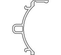 Kermi Liga bande d'étanchéité 6036435 joint vertical, jusqu'à 2000 mm