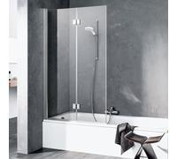 Kermi Liga Pare-baignoire, mobile, LI2PL120151PK, LI2PL