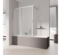 Kermi Liga Pare-baignoire, mobile, LIH2L12015VAK, LIH2L