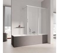 Kermi Liga Pare-baignoire, mobile, LIH2R100151AK, LIH2R