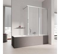 Kermi Liga Pare-baignoire, mobile, LIH2R10015VPK, LIH2R