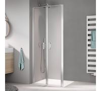 Kermi Liga Porte battante, pour niche, pour paroi latérale, LIPTD078181AK, LIPTD