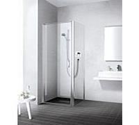 Kermi Liga Porte battante, pour niche, pour paroi latérale, LI1WL080181AK, LI1WL