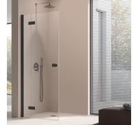 Kermi Mena Porte battante, avec élément fixe, pour paroi latérale, ME1NL103203AK, ME1NL