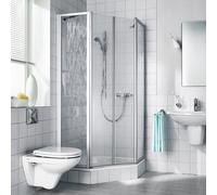 Kermi Nova 2000 Porte battante, avec élément fixe, N2F450901811K, N2F45