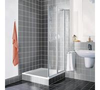 Kermi Nova 2000 Porte battante, avec élément fixe, pour accès d'angle, N2ESR0752011K, N2ESR