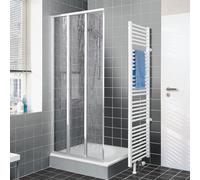 Kermi Nova 2000 Porte coulissante, avec élément fixe, pour niche, pour paroi latérale, N2ST31002011K, N2ST3