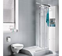 Kermi Nova 2000 Porte pliante, pour accès d'angle, N2EF20702011K, N2EF2