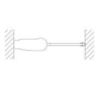 Kermi Pega porte battante 2000 -wing PE1TL10020VNK 100x200cm, argent brillant TSG SR Arena C, gauche