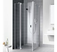 Kermi Raya Porte battante avec section fixe, pour niche, pour paroi latérale, RA1GR10320VPK, RA1GR