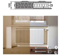 Radiateur KERMI Profil Kompact Type 22-550x1200 mm