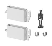 Kermi Transporteur Set F.Standkonsolen 60x10 pour Radiateur avec Onglet, Blanc
