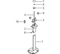 Kermi Universalkonsole Convecteur L=350 Mm, Blanc