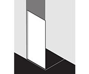 Kermi Walk-In XC Kermi WIO XCWIO09020VPK 90x200cm, verre trempé clair KermiClean, argent brillant