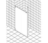 Kermi Walk-in XS WD2 13020, XSWD213020VAK, Couleur: Verre véritable argenté brillant clair