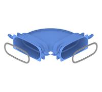 Kermi x-well arc 90 degrés horizontal, 132x52