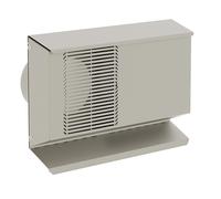 Kermi x-well Grille anti-intempéries, double, DN 125, horizontale, RAL9016 - Y2401125004K