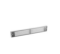 Kermi x-well Grille d'aération pare-pluie pour élément de tableau, Métal, Blanc - Y3502000037K