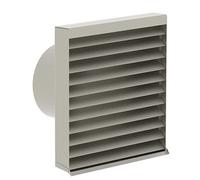 Kermi x-well Grille pare-intempéries DN 180, acier inoxydable - Y2401180003K