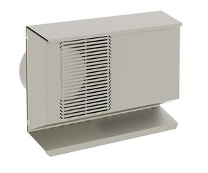 Kermi x-well grille pare-intempéries double, DN 160, horizontale, - Y2401160006K