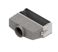 Kermi x-well Raccord coudé pour collecteur 12/14/17 voies - Y2203000003K