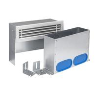Kermi x-well Wand-Luftauslass mit Metallgitter, f. Luftkanal 132x52 - Y2201075011K