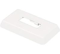 Kermi ZB01190001 Cache pour montage au sol brut Blanc 30 x 10 mm