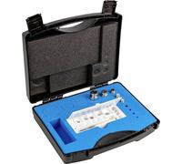 Kern 303034 Kit de poids 303-034, classe OIML E1, valeur nominale 1 mg - 100 g, bouton, acier inoxydable poli, dans une mallette en plastique