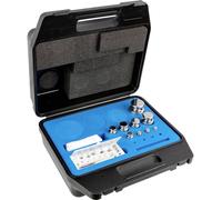 Kern 303064 Kit de poids 303-064, classe OIML E1, valeur nominale 1 mg - 1 kg, bouton, acier inoxydable poli, dans un coffret en plastique