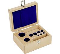 Kern 313060100 Etui de poids en bois 313-060-100, pour valeurs nominales 1 mg - 1 kg, pour classes E1+E2+F1, pour type bouton/compact