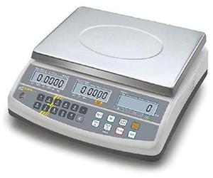 KERN Balance de comptage professionnelle haute résolution avec 100 emplacements de stockage d'articles et interface de deuxième balance, résolution de comptage 50 000 points, lisibilité de 0,001 kg
