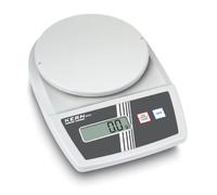 KERN Balance scolaire EMB 2000-2, portée 2 kg, lisibilité 10 mg, plateau Ø 150 mm