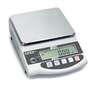 Kern EW 6200-2NM - Balance de précision, Le classique avec le système de mesure à diapason robuste, Portée [Max]: 6200 g, Lecture [d]: 0,01 g, Plateau de pesée: LxP 180x160 mm (Inox)