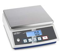 Kern FCF 30K-3 - Balance de table compacte, facile d'utilisation pour l'industrie et la restauration, Portée [Max]: 30 kg, Lecture [d]: 1 g, Poids min. par pièce [Comptage] g/pièce: 2 g