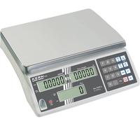 Kern KERN Balance de comptage CXB 3K0.2 Plage de pesée (max.) 3 kg Lisibilité 0.2 g à batterie, sur secteur argent