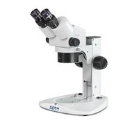 Kern Microscope Stereo-Zoom OZL 456, bino, lampes annulaires, 10x23, 0.21W LED, 0,75-5,0x