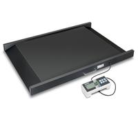KERN MWN 400K-1M IoT-Line Balance de fauteuil roulant pour établissements médicaux, lisibilité [d] : 100 | 200 g, plage de pesée [Max] : 300 | 400 kg, plateau de pesée : 995 × 999 × 70 mm, calibré