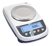 Kern PLS 6200-2A - Balance de précision, avec un affichage graphique confortable et une énorme plage de pesée, Portée [Max]: 6200 g, Lecture [d]: 0,01 g, Plateau de pesée: Ø 160 mm (Inox)