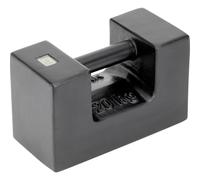 Kern Poids d'essai M3 20 kg, fonte, noir