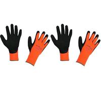 KERON Powergrab Thermo Gants pour Élevage/Agriculture Urbaine Orange Taille 7 (Lot de 2)
