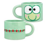 Keroppi - Grande tasse à café en céramique sous licence officielle Sanrio Hello Kitty & Friends 400 ml pour thé et chocolat chaud, cadeau kawaii pour filles, femmes, adolescentes Paladone