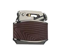 Kérosène de Style avec Corps en métal Rechargeable et Roue intégrée compacte et Portable (kérosène Non Inclus) (A, One Size)