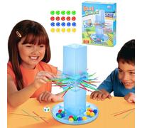Kerplunk Classic Kids Jeu de piles avec perles, bâtons et unité de jeu, ne blesse pas les mains, aide à développer une interaction étroite et une communication entre Pad