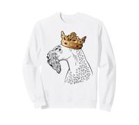 Kerry Blue Terrier Portant Une Couronne Sweatshirt