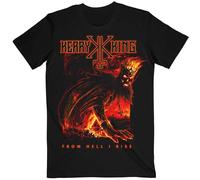 Kerry King 'From Hell I Rise Hell King' (Noir) T-Shirt - NOUVEAU ET OFFICIEL
