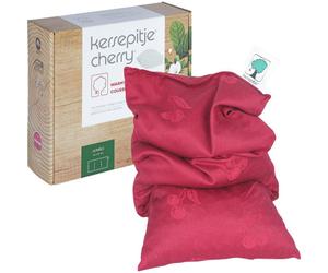 Kersepitje Cherry Jumbo Coussin Chauffant Aux Noyaux De Cerise 23x55cm Pièce 1