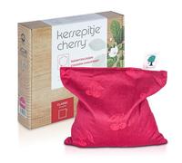 Kersepitje Classique Cerise Fosse Coussin, 27 cm Longueur x 27 cm Largeur x 3 cm Hauteur, Rouge