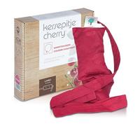 Kersepitje® Lumbo - Coussin oblong en noyaux de cerises avec rubans - le seul original - 13x55cm